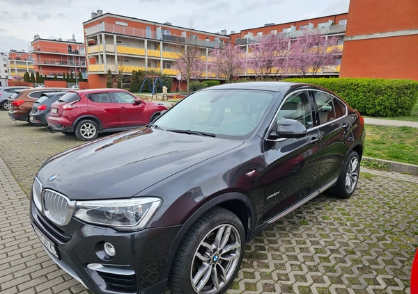 BMW X4 cena 127000 przebieg: 126500, rok produkcji 2017 z Luboń małe 67